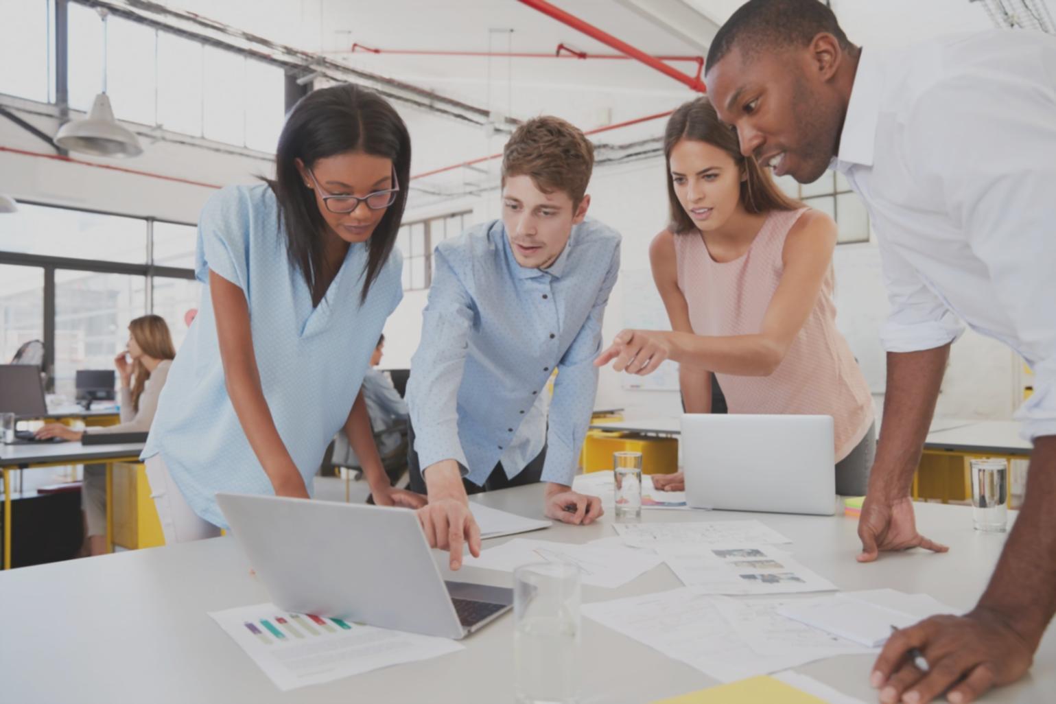 Environnement d'apprentissage financier moderne